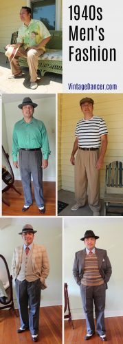 1940s men's casual fashion