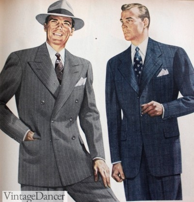 1940s mens fashion clothing