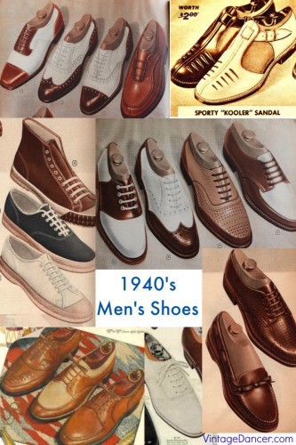 antique mens shoes