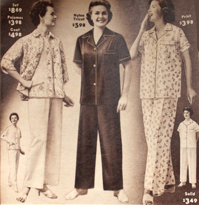 1940s Man Tailored Pajamas