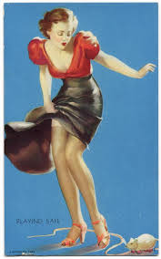 1940s pin up dress gil elvgren