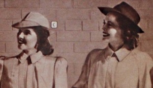 1940s rain hats