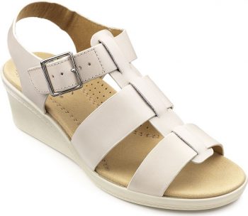 1940s style wedge sandals by Hotter
