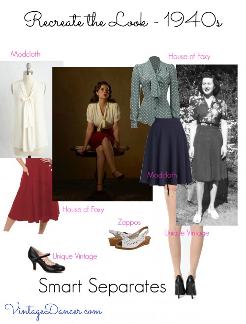 1940s Fashion: How to get the look