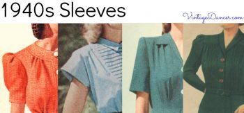 Sleeves: Puff, Cap, Straight, Long