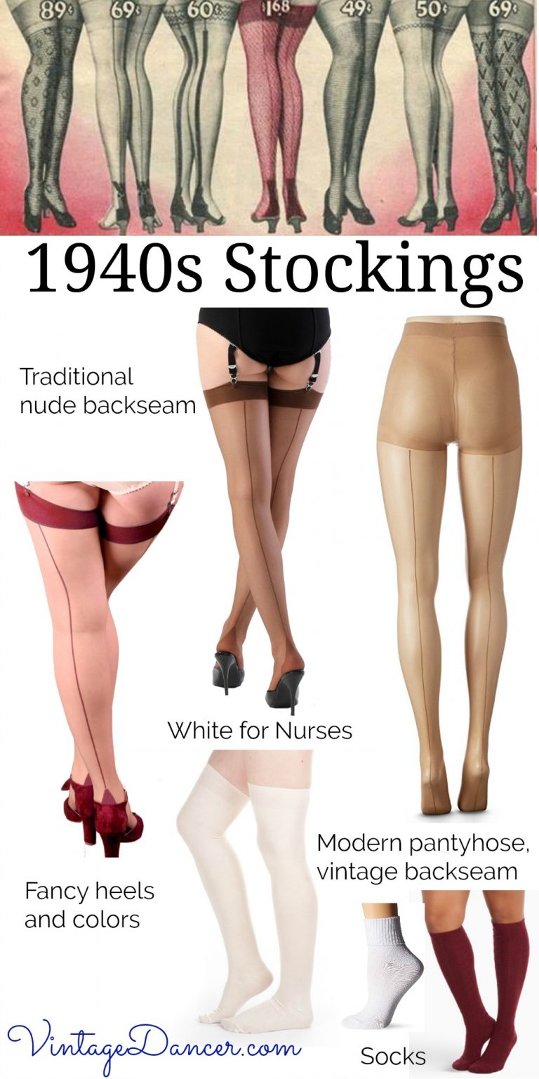 1940s Stockings Hosiery Nylons And Socks History
