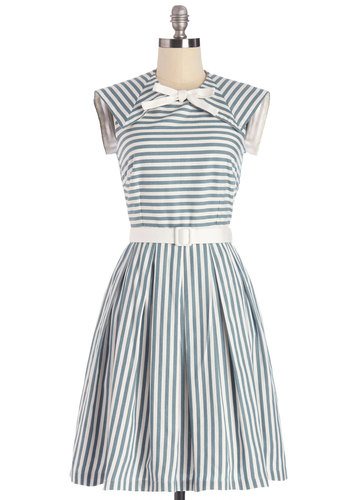 1940s stripe dress for tall women modcloth