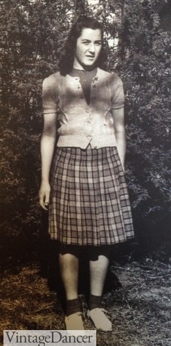 1940s teenager fashion