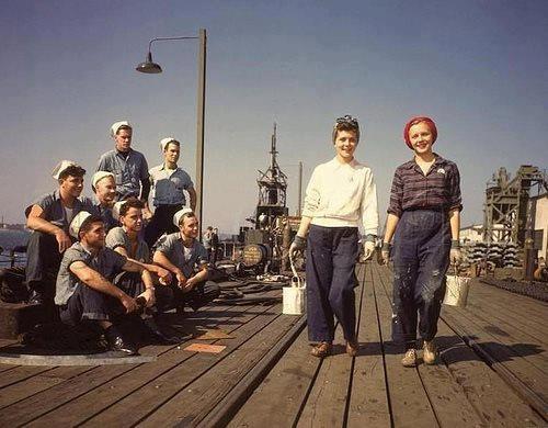 1940s rosie the riveter real women workers