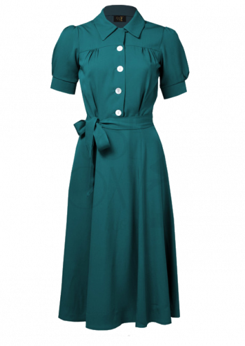 1940s shirtwaist dress by House of Foxy
