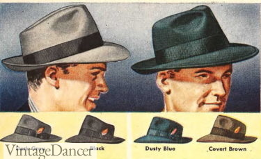 1940s Men's Hats: Vintage Styles, History, Buying Guide
