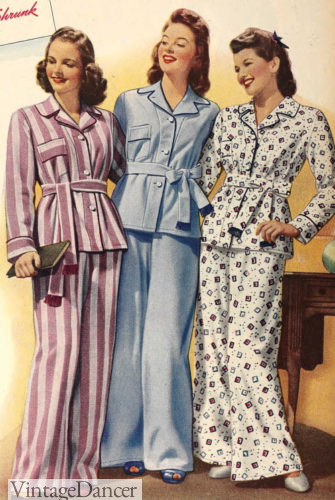 1941 pajamas