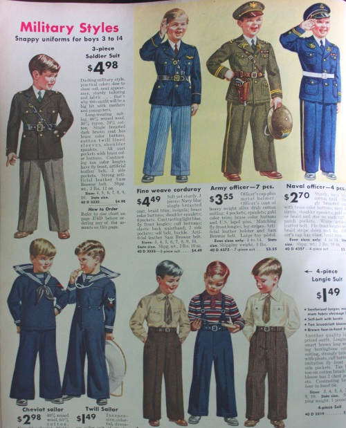 1940s Children's Clothing Girls, Boys, Baby, Toddler