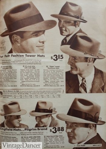 classic trilby hats