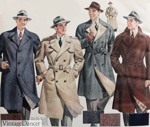 1943 Men's Trench Coats