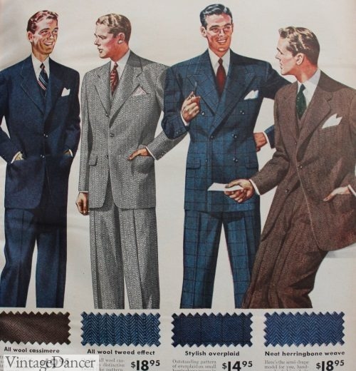 1940 Suit Patterns For Men 1940s Men s Suit History And Styling Tips