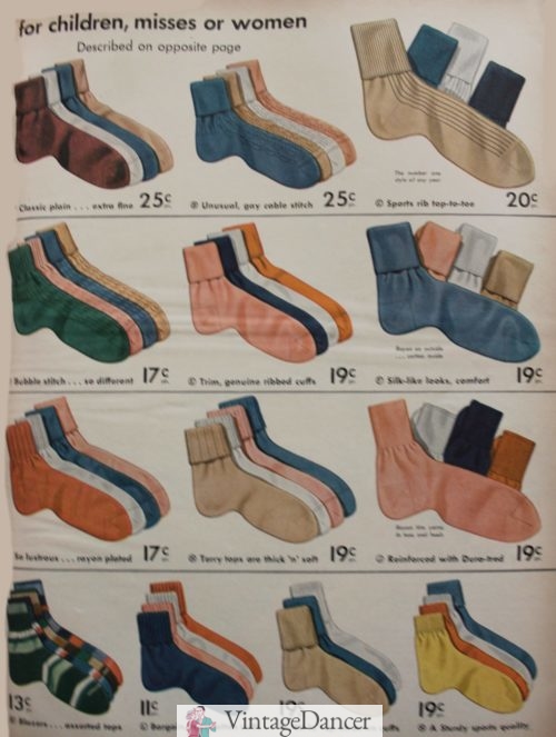 Socks for girls and women