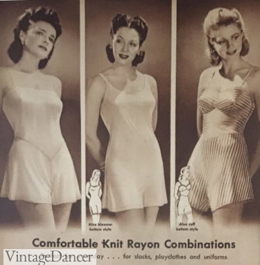 1942 step-in Combinations underwear