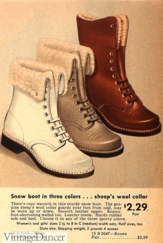 1942 snow boots women winter shoes