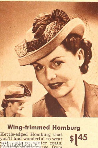 1942 homburg hat