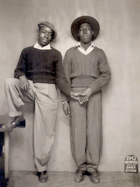 1940s Fashion Black Men