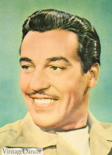1940s mens hairstyles and mustache
