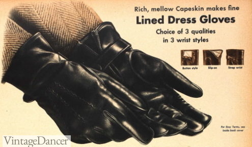1942 day or driving gloves