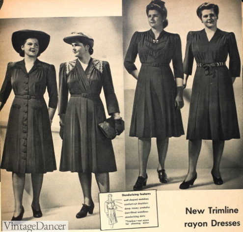 1940s Plus Size Fashion History and Style Advice