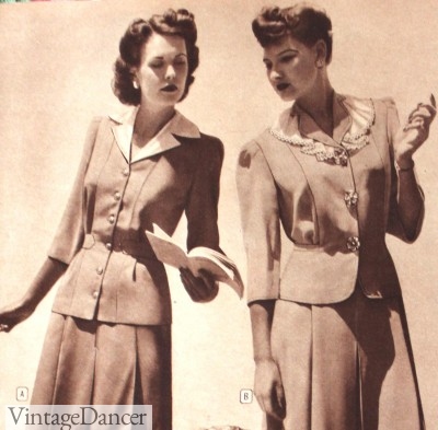 1940s maternity suits jacket