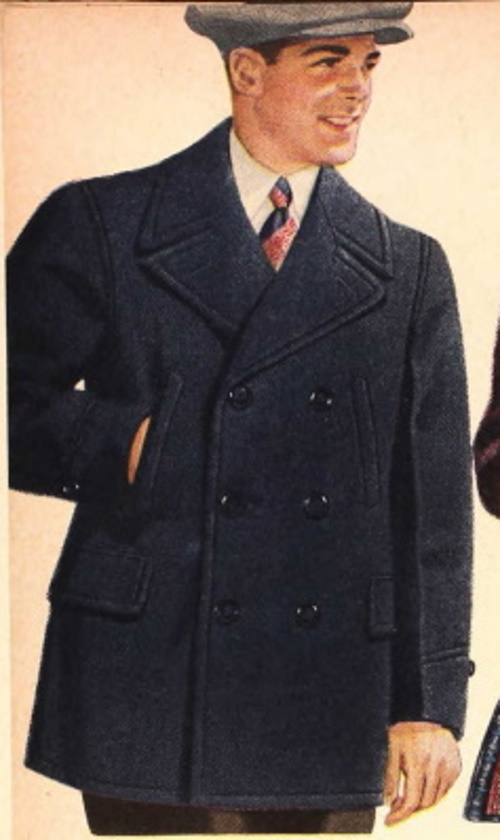 1940s Men's Coats and Jacket Styles & History