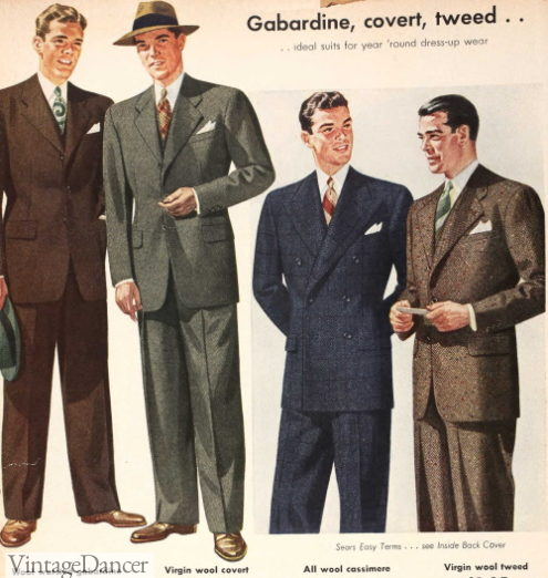 1940s Men’s Suit History and Styling Tips