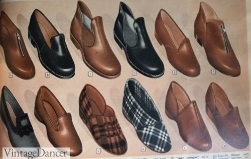 1943 men's house slippers