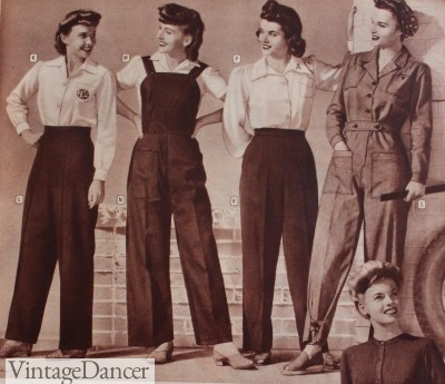 40s style jumpsuit