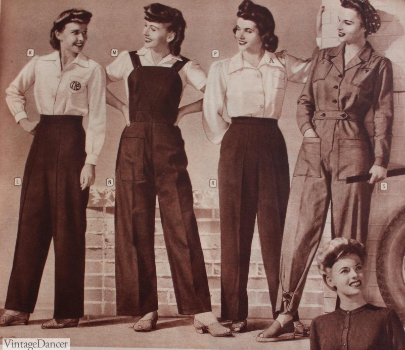 1940 ladies clothes