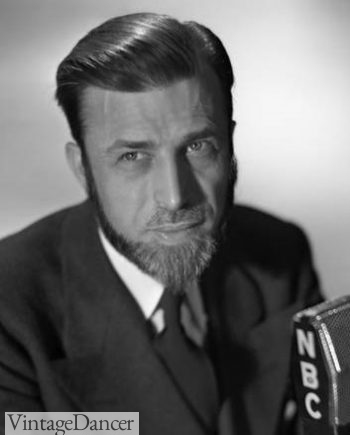 1940s men's beards- 1944 Robert St. John,