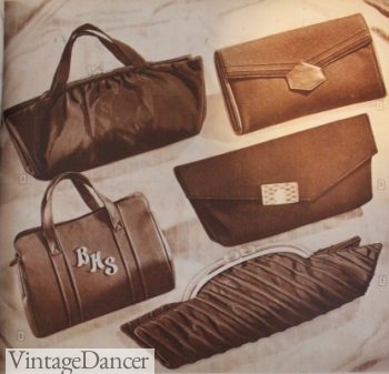 1940s clutch bags