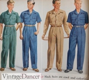 1940s boys teenager clothing