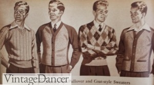 1940s teen fashions sweaters