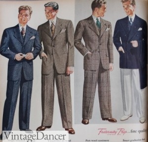 1944 College Men's Suits