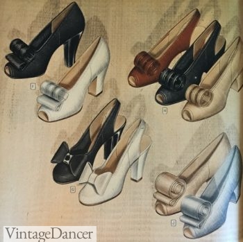 1944 embellished toe heels