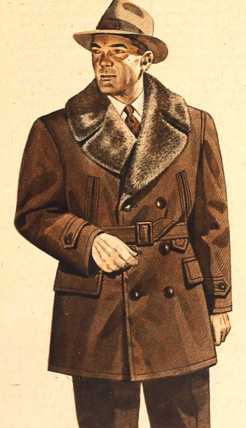 1940s Men's Coats and Jacket Styles & History