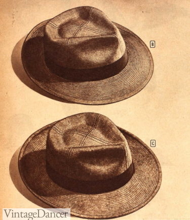 194 herringbone wool and stitched cotton twill winter hats