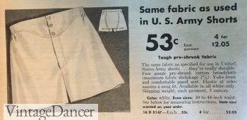 vintage boxer shorts