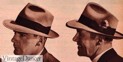 men's hats from the 40s