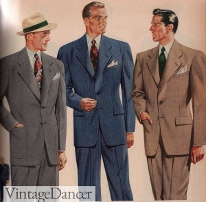 1940 men suit