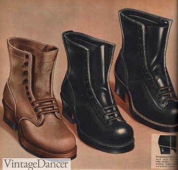 1944 men's work boots