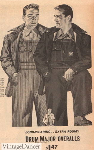 1944 overalls and jacket mens vintage workwear