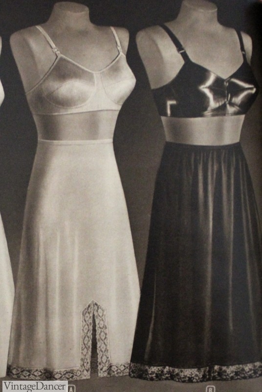 1940s Lingerie & Undergarments- Bra, Girdle, Slips, Underwear History