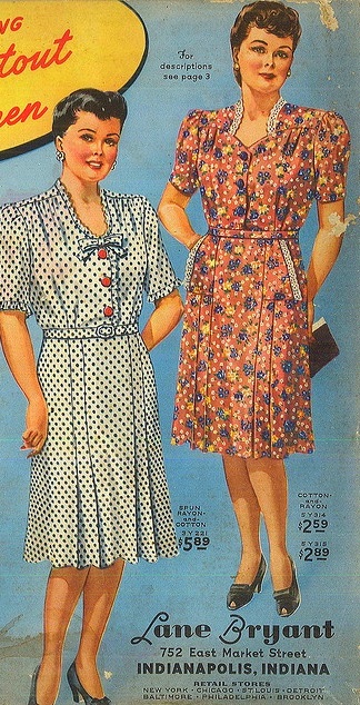 1940s Plus Size Fashion History and Style Advice