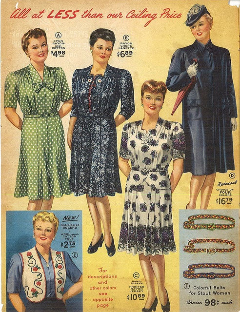 1940s Plus Size Fashion History and Style Advice